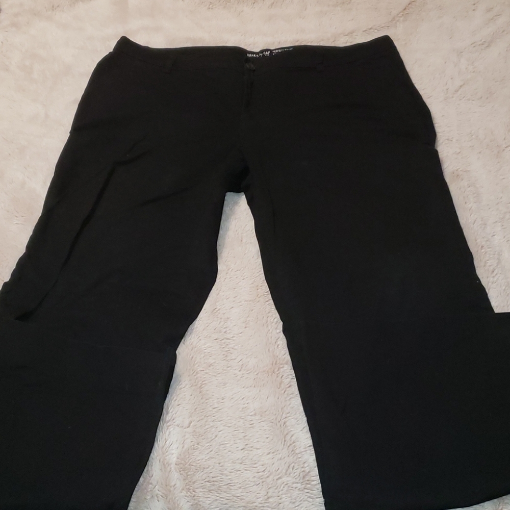 GAP flare khakis